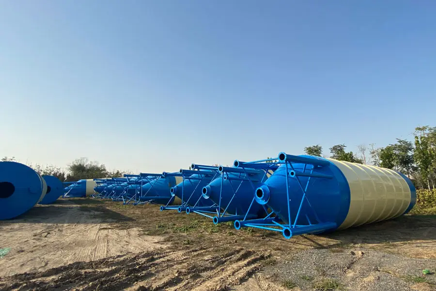 100T vertical cement silo