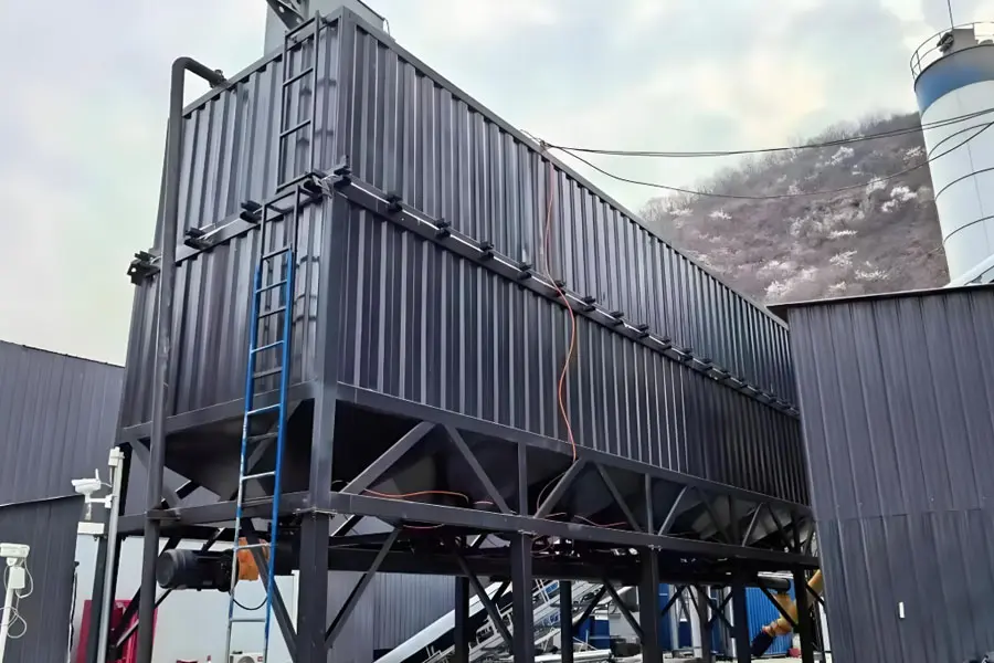 150T horizontal cement silo