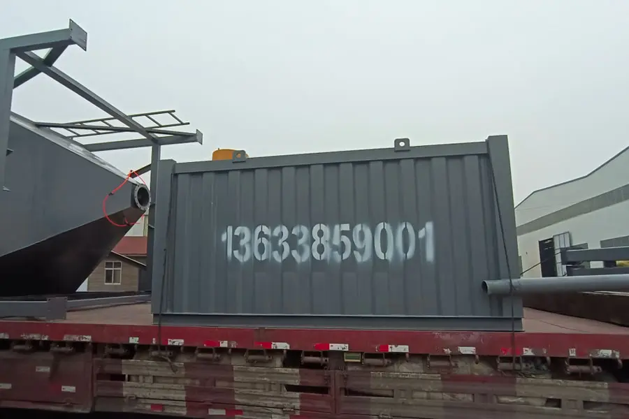30T horizontal cement silo