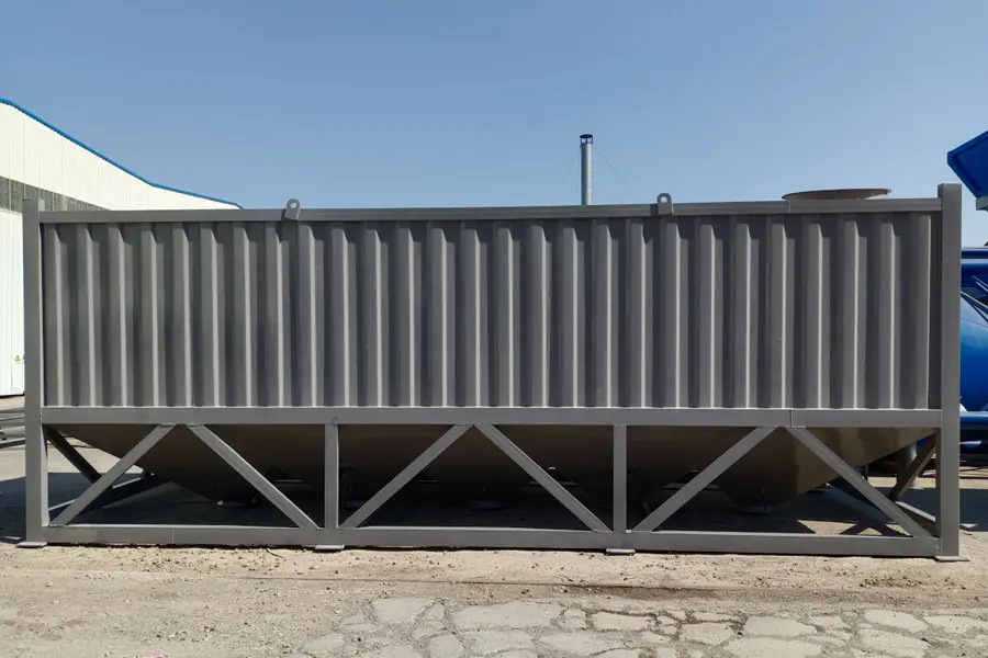 60T horizontal cement silo